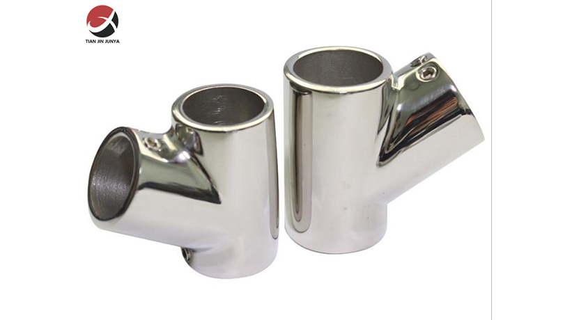  不鏽鋼60度三(san)通船用五金配件(jian)