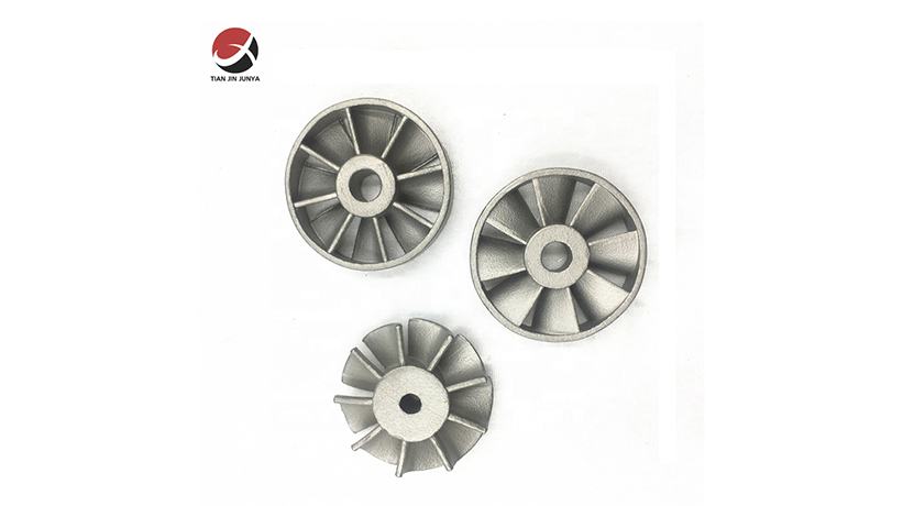 不(bu)鏽鋼鑄造定(ding)制件葉輪泵(bèng)配件