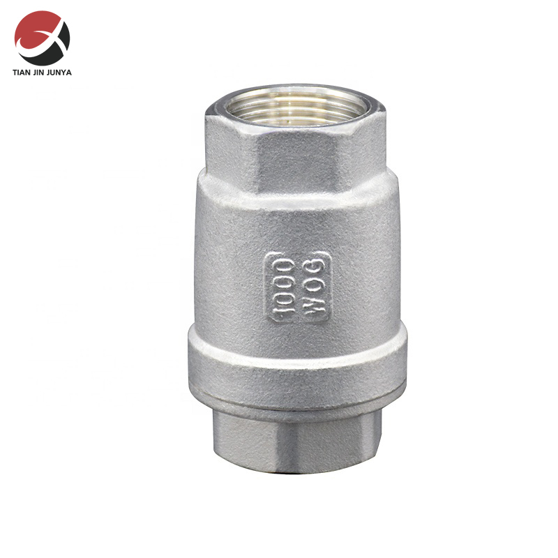 不(bu)鏽鋼二(èr)片式彈(dàn)簧止回(hui)閥